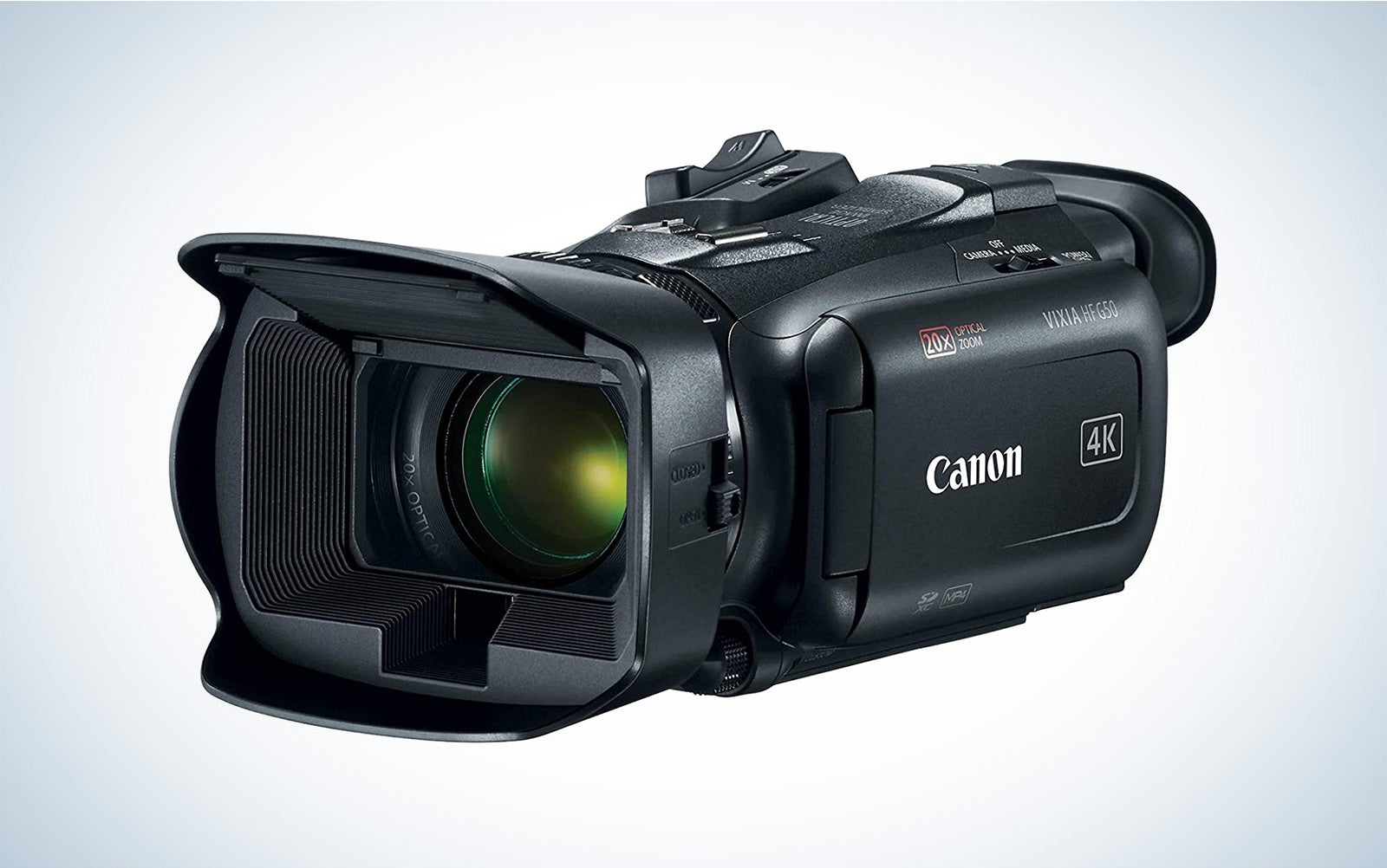 佳能- VIXIA HF G50 4K高级摄像机是初学者的最佳选择。