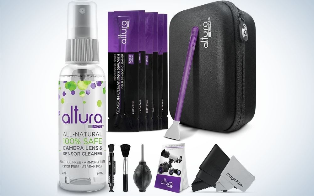 Altura摄影专业相机清洁套件是保持设备清洁的最佳礼物。