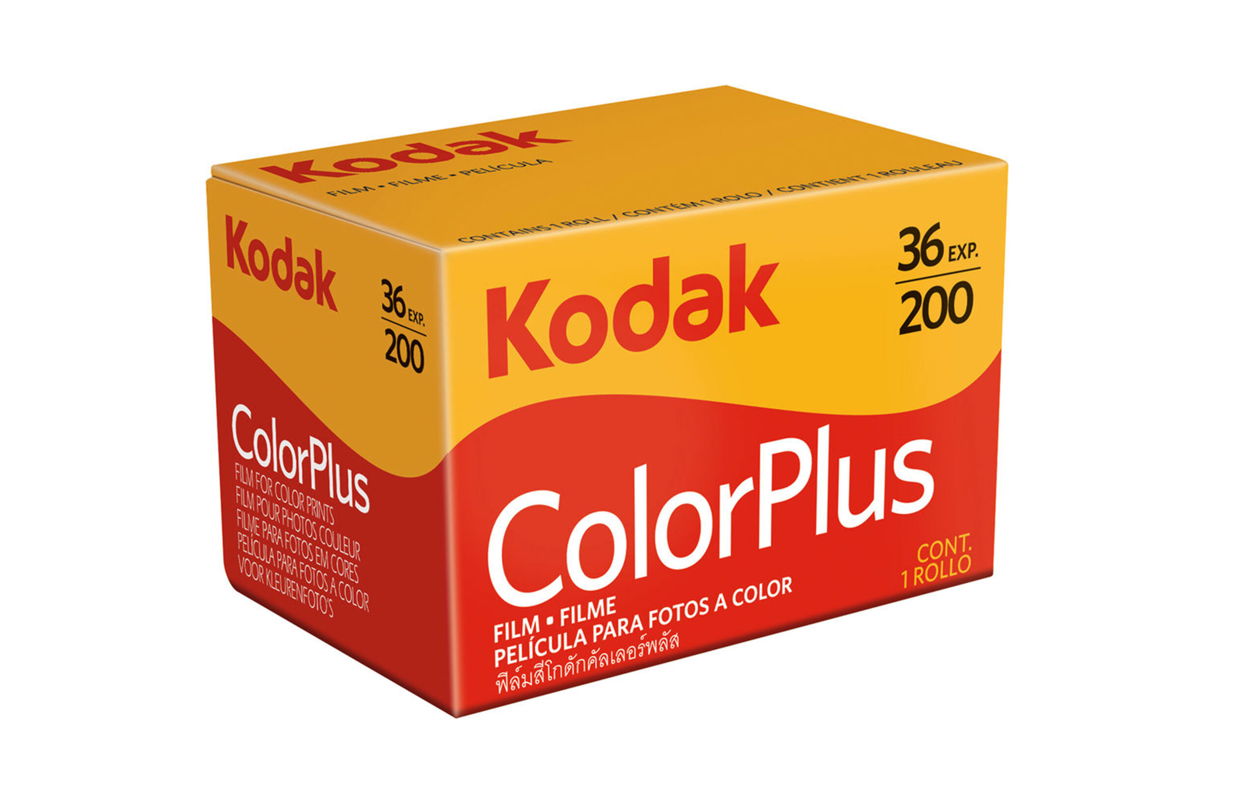一卷柯达ColorPlus 200胶卷。
