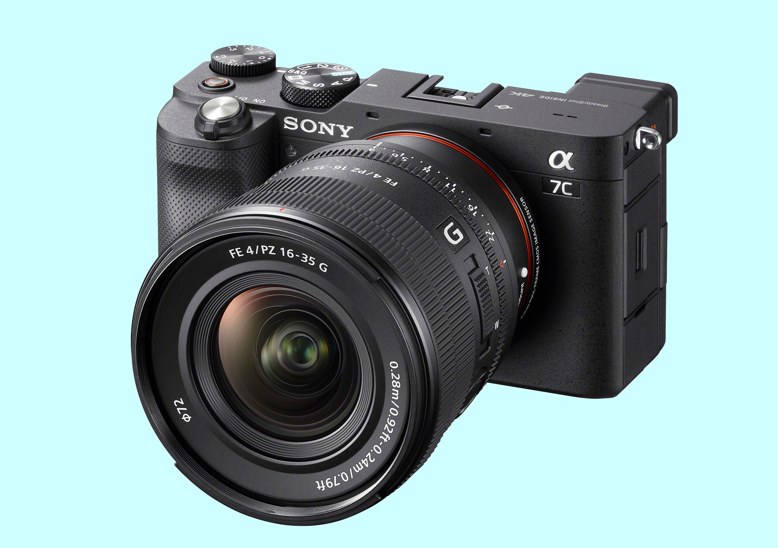 新索尼FE PZ 16-35mm f/ 4g变焦镜头。