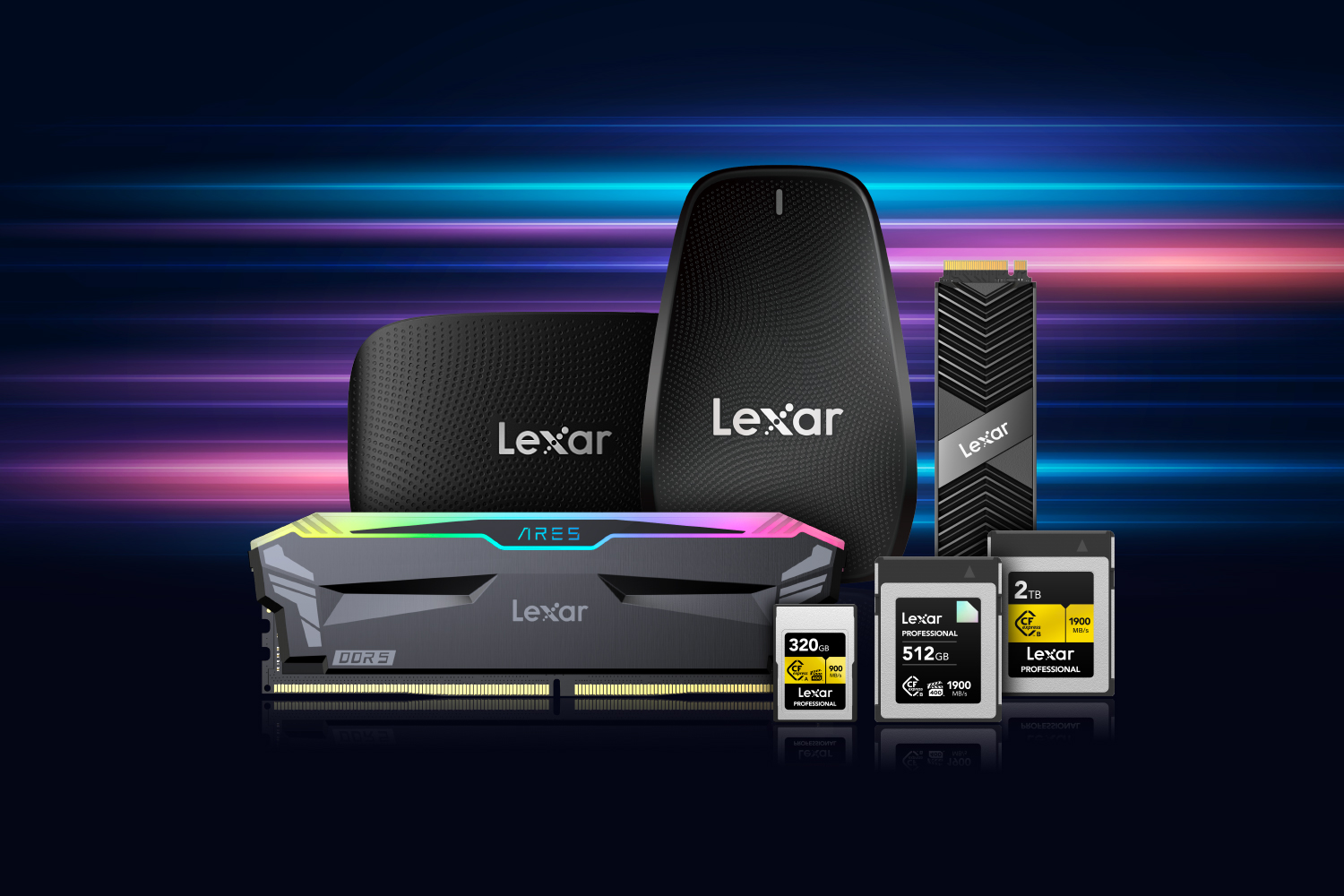 Lexar CFexpress卡宣布更大的存储容量